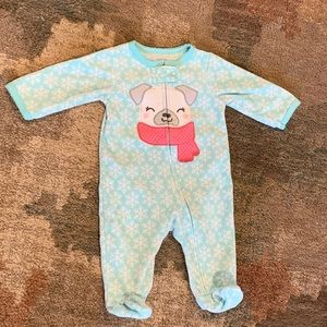 4/$12 fleece carter’s sleep and play